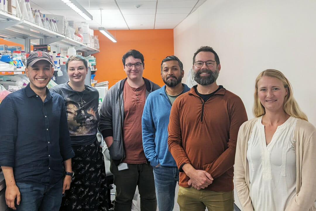The ResVita Bio team (six scientists in the lab)