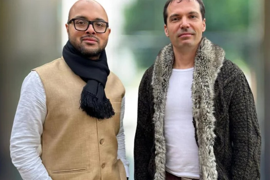 Keylika founders, Buddha Chaudhuri, CEO (left) and Frederik Ceyssens, CTO (right)